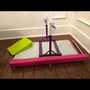 American Girl Gymnast Set